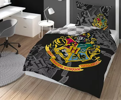 Pościel dla dzieci 140x200 młodzieżowa wzór Harry Potter 03