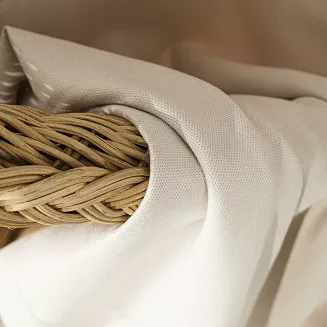Zasłona gotowa na taśmie MILAS 140x260 jasny ciepły beżowy