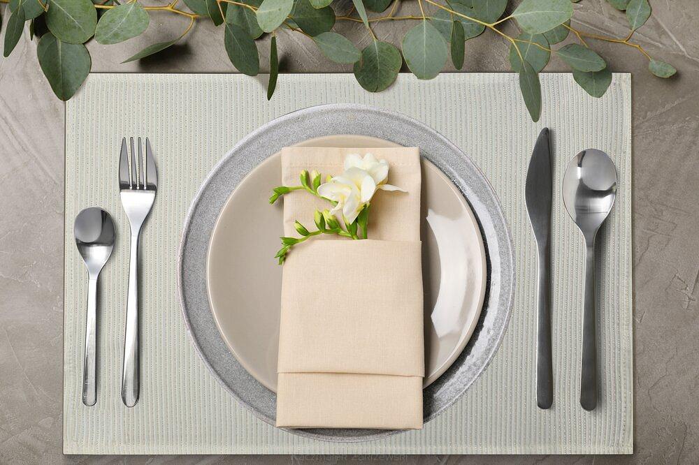 Obrus dekoracyjny ALISA 40x30 Eurofirany biały