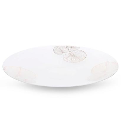 Patera dekoracyjna BLANCA5 37x37x4 Eurofirany biała