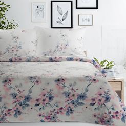 Koc narzuta FLORA 150x200 Eurofirany biały