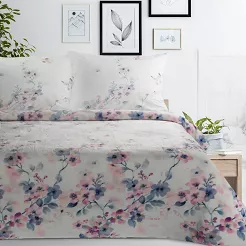 Koc narzuta FLORA 150x200 Eurofirany biały