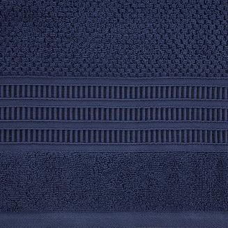 Ręcznik bawełniany ROSITA 50x90 Eurofirany granatowy