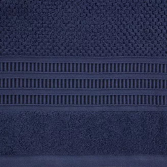 Ręcznik bawełniany ROSITA 50x90 Eurofirany granatowy