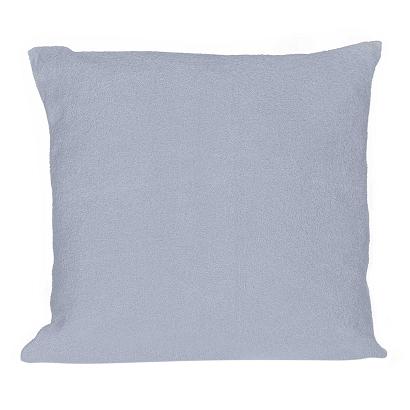 Poszewka frotte jednobarwna 40x40 Darymex popielata