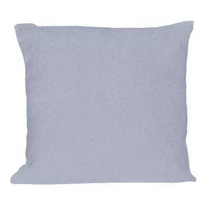 Poszewka frotte jednobarwna 40x40 Darymex popielata