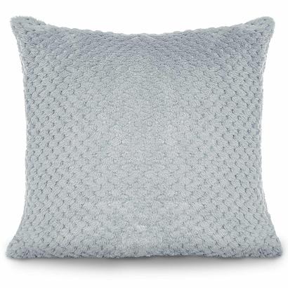 Poszewka dekoracyjna z mikrofibry MONTE 40x40 szara