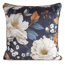Poszewka dekoracyjna FIORA1 45x45 Eurofirany granatowy