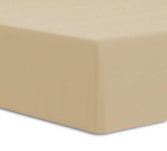 Prześcieradło jersey z elastanem z gumką 140x200 Darymex piaskowe