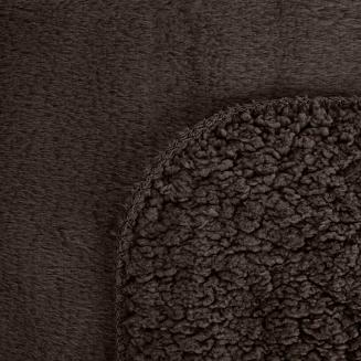 Narzuta dekoracyjna NINA 220x240 ciemnobrązowy