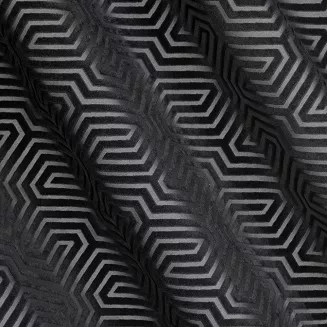 Zasłona gotowa na przelotkach ZAS 140x250 Pierre Cardin Eurofirany czarny