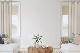 Zasłona gotowa na przelotkach VIVA 140x250 taupe