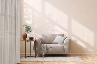 Zasłona gotowa na przelotkach VIVA 140x250 taupe
