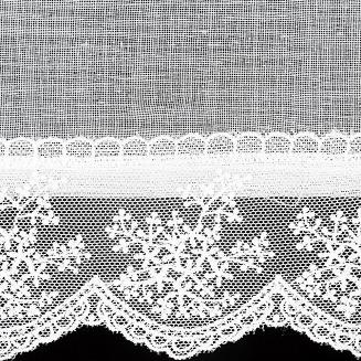 Firana gotowa na szelkach SUZAN 150x40 Eurofirany biały