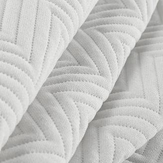 Narzuta dekoracyjna LEN 220x240 biały