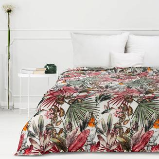 Koc narzuta PARROT 150x200 Design91 zielony