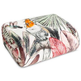 Koc narzuta PARROT 150x200 Design91 zielony