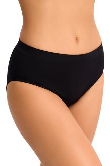 Figi damskie bikini Mirela 008 bezszwowe czarne