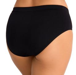 Figi damskie bikini Mirela 008 bezszwowe czarne