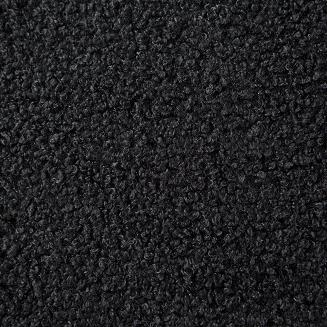 Poszewka dekoracyjna BUKLA 45x45 Eurofirany czarna miękki dwustronny baranek