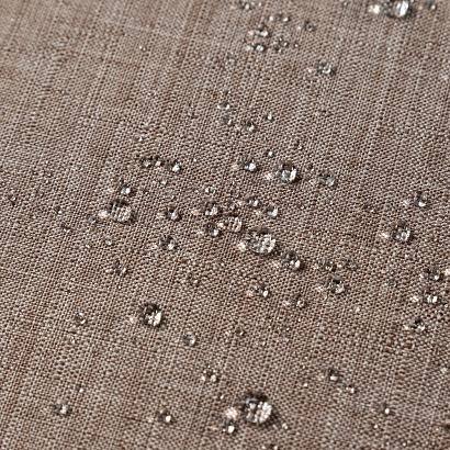 Bieżnik dekoracyjny wodoodporny KATE 40x140 Eurofirany beżowy strukturalna faktura