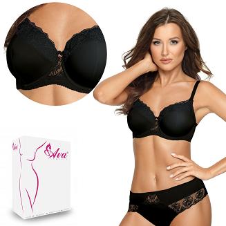 Biustonosz Full Cup AV 1924 usztywniany czarny