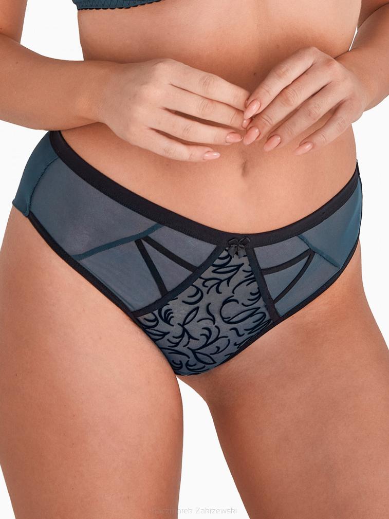 Figi brazilian GAIA Cloe 1214 turkusowe