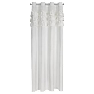 Zasłona gotowa na przelotkach SAMI 140x250 Eurofirany biały