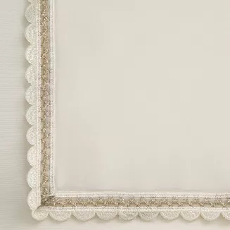 Obrus dekoracyjny LACE 40x140 Eurofirany kremowy