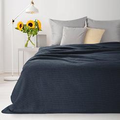 Koc narzuta LINDA 200x220 Eurofirany granatowy