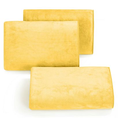 Ręcznik szybkoschnący AMY 30x30 Eurofirany żółty