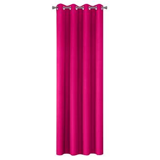 Zasłona gotowa na przelotkach RITA 140x250 Eurofirany amarantowy