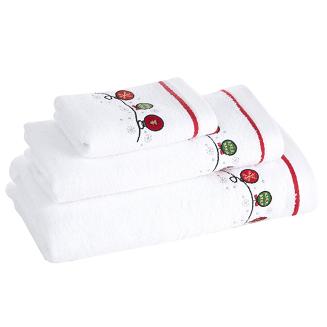 Ręcznik świąteczny GERDA 50x90 Eurofirany biały