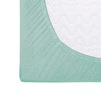 Prześcieradło jersey z gumką 200x220 Darymex morskie