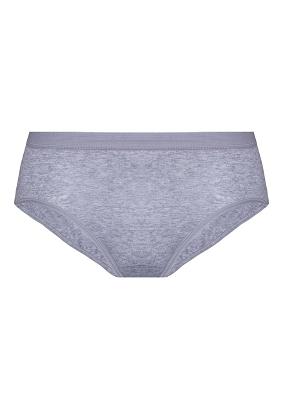 Figi damskie klasyczne Simone Eldar szare