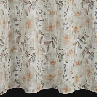 Zasłona gotowa na przelotkach AMARA Eurofirany naturalny