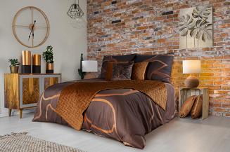 Świecznik dekoracyjny ALISMA4 Eurofirany brązowy