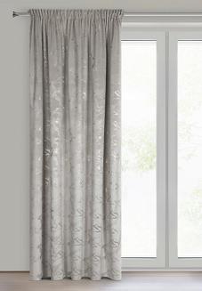 Zasłona gotowa na taśmie RAJA 140x270 Eurofirany stalowy