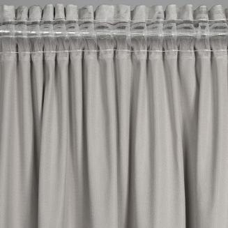 Zasłona gotowa na taśmie RAJA 140x270 Eurofirany stalowy