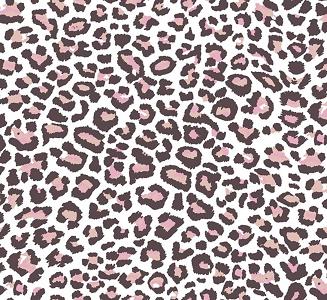 Szlafrok damski LUNA kod 390 kakaowy różowy panterka