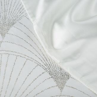 Obrus dekoracyjny BLINK 35x220 Eurofirany biały