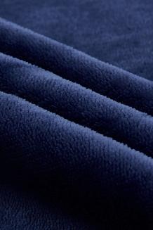 Prześcieradło polarowe z gumką MIŚ Fluffy 200x200 mikrofibra granatowe