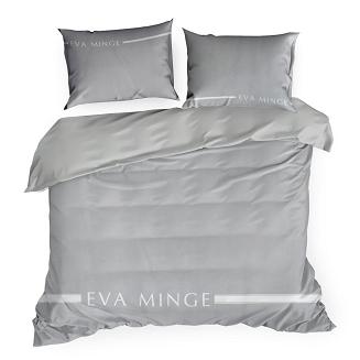 Pościel satynowa SILK 160x200 Eva Minge Eurofirany srebrny