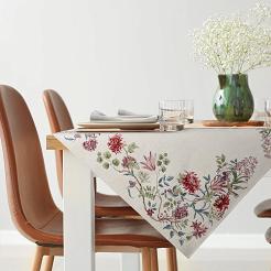 Obrus dekoracyjny CHO 100x100 Eurofirany naturalny