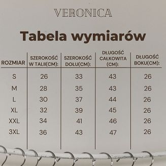 Figi damskie wysokie modelujące Veronica tiul Eldar białe