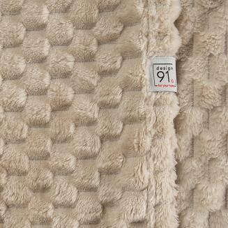 Koc narzuta CINDY6 150x200 Design91 beżowy