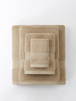 Ręcznik bawełniany Leo 70x140 mocca