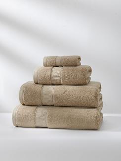 Ręcznik bawełniany Leo 70x140 mocca