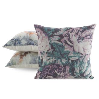 Poszewka dekoracyjna LEN 45x45 Eurofirany zielony