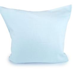 Poszewka satyna bawełniana 50x60 niebieski